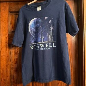 Roswell New Mexico Navy Blue T-Shirt